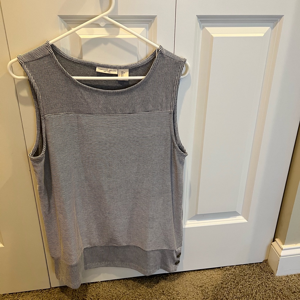 Nwot Striped Knit Top